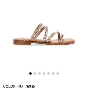 Steve Madden Skyler Tan Size 8 Wit Box